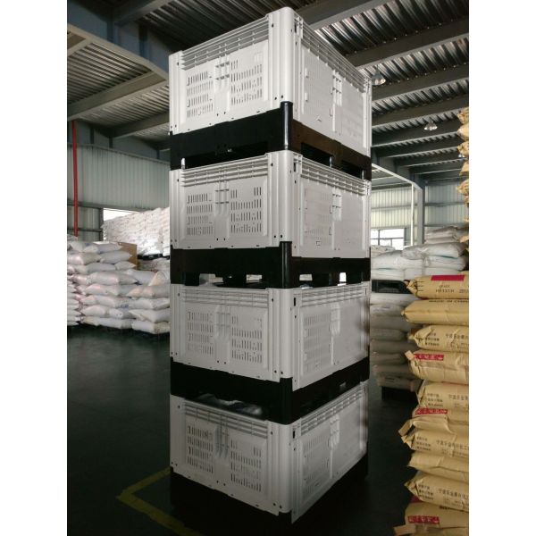 1200*1000*810mmGood Quality foldable stackable storage box container bin Manufacturer