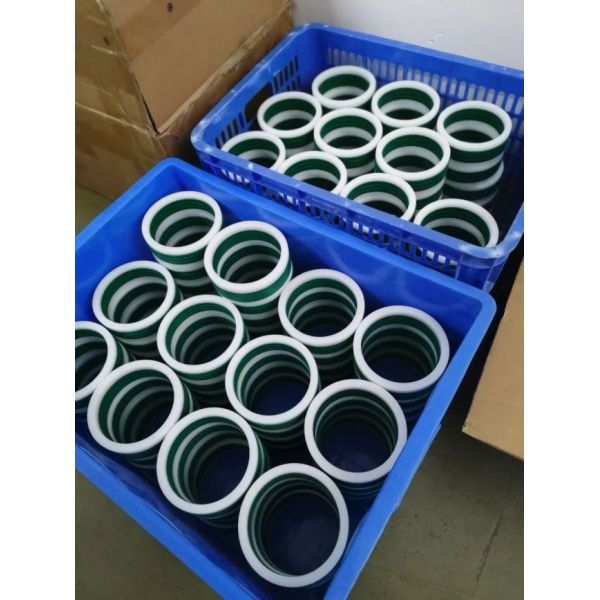 PU Material CNC Machine Hydraulic Seals Founded V Shaped Circle Custom Made Sealing