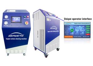 Buy cheap AL Material Hydrogen Carbon Cleaning Machine / Engine Decarbonizer Machine product