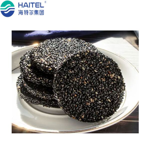 CE Automatic Sesame Cake Bakery Making Machine 380v 6times/Min