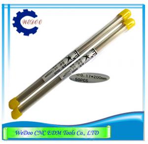 China High Precision EDM Brass Tube 0.17x200mm For EDM Drilling Machine Electrode Pipe on sale