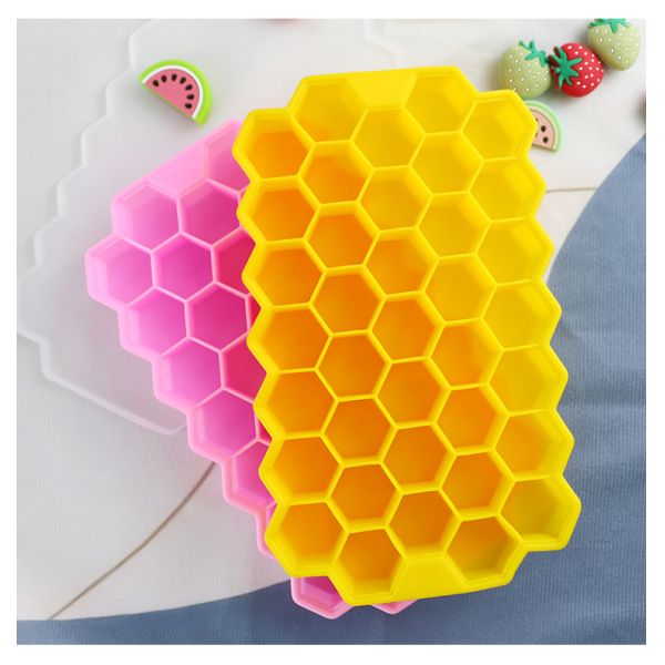 37 Cell Honeycomb Personalised Silicone Molds BPA Free With Custom Logo