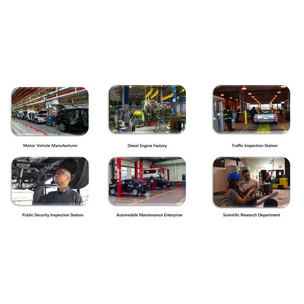 NO NO2 CO2 Exhaust Gas Analyzer 5N Nitrogen Oxide Detector