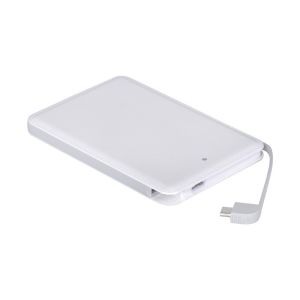 Buy cheap Micro USB Cable 10000mAh 9.8mm Inbuilt Cable Power Bank product