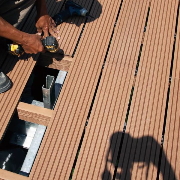 China Garden WPC Decking Panel Suppliers Customized Multifunctional on sale