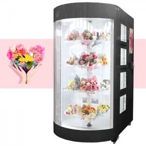 Buy cheap 24 Hours Outdoor Fresh Cut Flower Vending Machine For Floral Shop Bouquets product