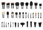 Buy cheap Professional  Private Label Makeup Brushes With Silver Copper Ferrule 35 pcs product