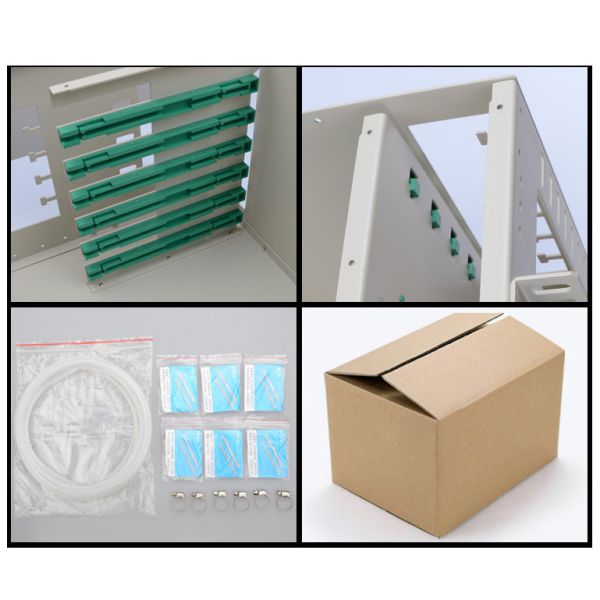 ODF Optical Fiber Distribution Frame 12cores 24 Cores 48 Cores Fully Equipped