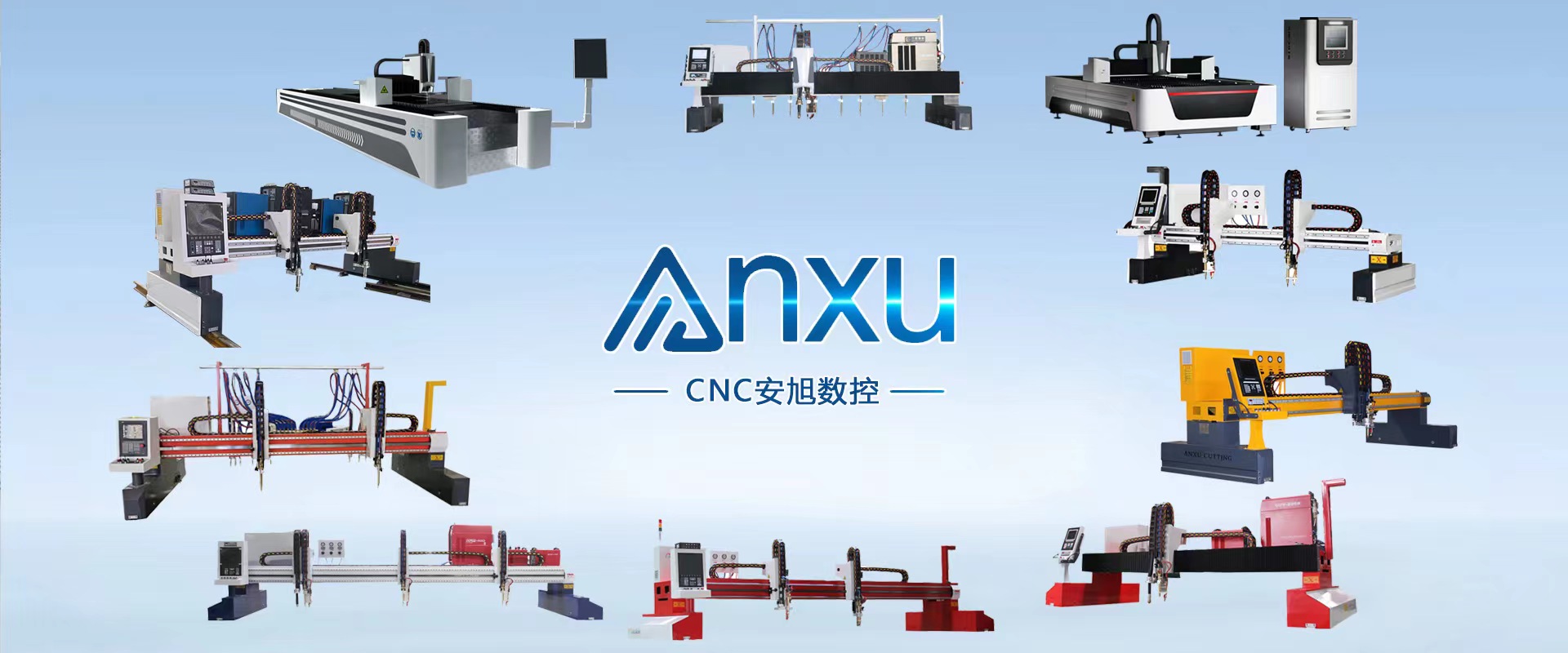 Multi Head CNC Flame Cutter Gantry Plasma Cutting Machine Stainless Steel