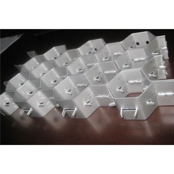 Tortoise Shell Mesh AISI 304 Hex Mesh For Refractory With 2mm Thickness