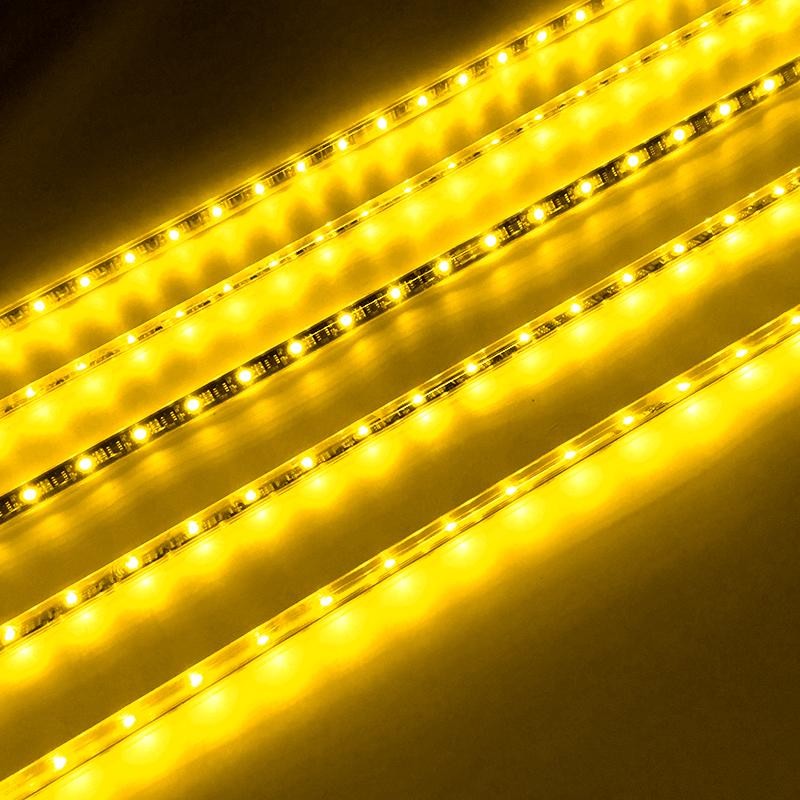 DC 12-24V Voltage SPI Falling Vertical Tube Led Lighting with 3D corrugated pipe