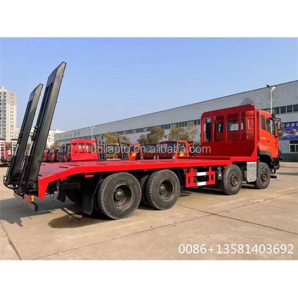 Factory Self Loading Flatbed Tow Trucks 8x4 Driving Euro 3 20ton 25ton Custom