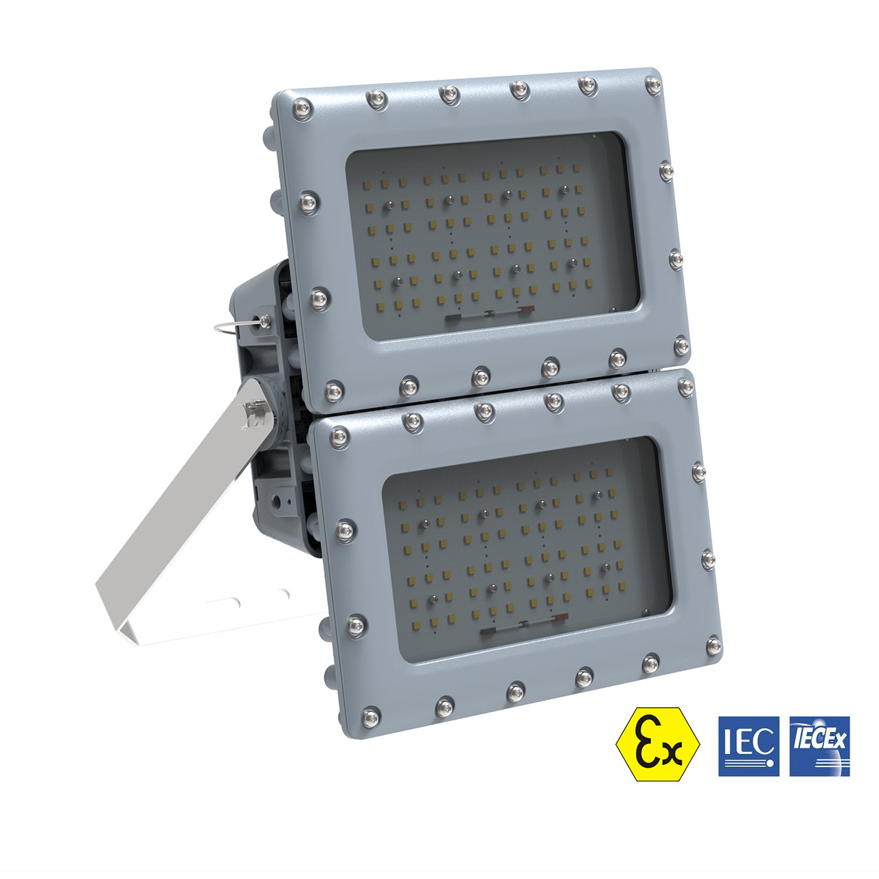 Buy cheap ATEX IECEx Paint Booth Explosion Proof Lighting Two Luminaires Assembly product