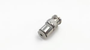 Buy cheap Male Straight 50 Ohm Coax With Bnc Connectors Panel Mounting DC 4GHz Nickel Plated Body product