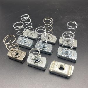 Buy cheap Galvanized Metal m8 m10 Strut Fitting Spring Nuts product