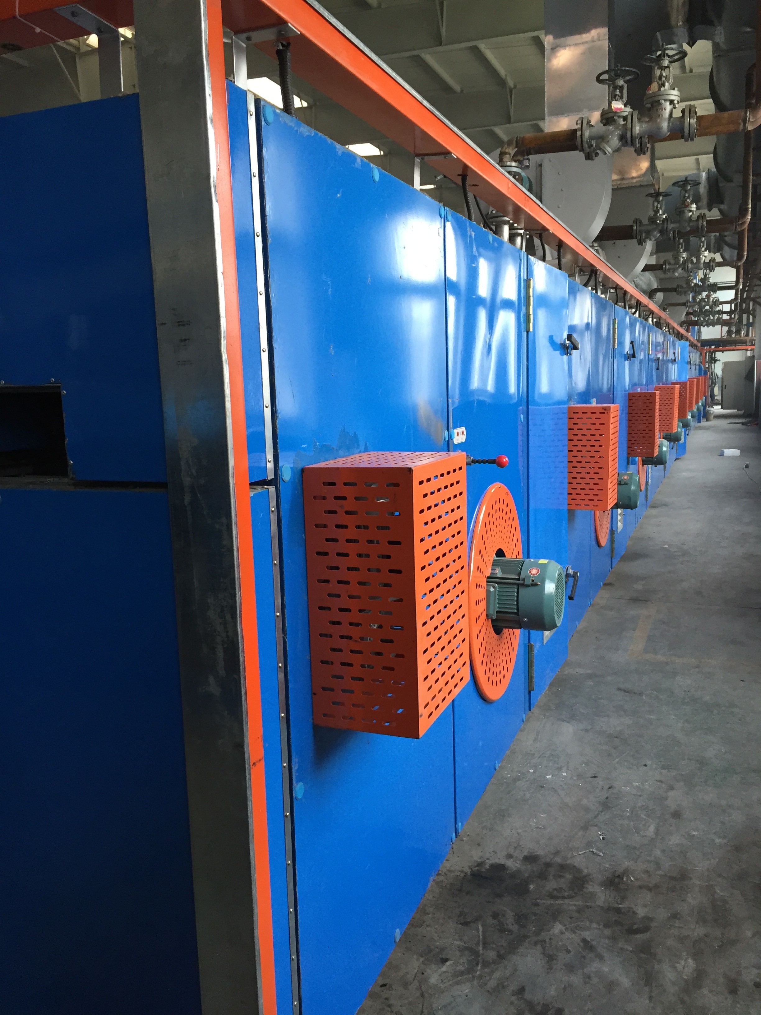 Buy cheap 340 Cm Electrostatic Flocking Machine Frequency Converting Speed Regulation product
