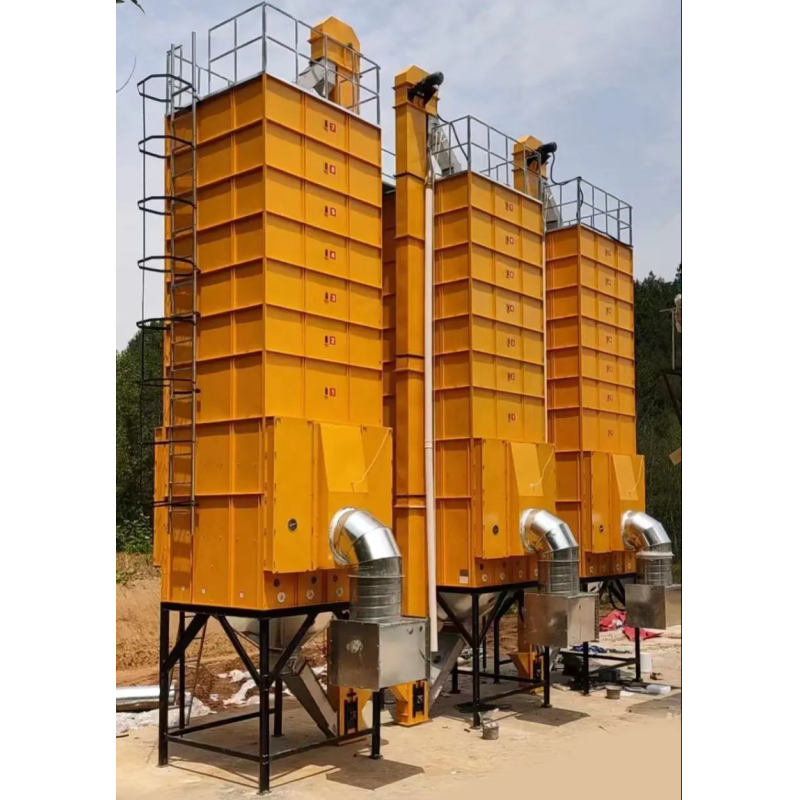 20000K 20 Tons Paddy Dryer Machine Rice Mill For Biomass Material
