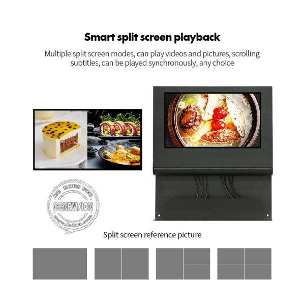 15.6 Inch LCD Android Digital Signage With Phone Charging Station