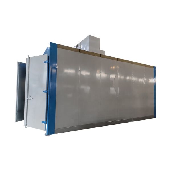steel door/fence/pipe surface finish electrostatic powder coating line for powder curing
