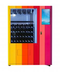 Buy cheap Credit Card Payment Wine Vending Kiosk , Refrigerated Vending Machine With Elevator product
