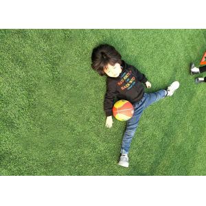 Buy cheap Anti UV PE PP Football Stadium Pitch Realistic Artificial Turf product