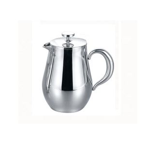 Buy cheap 304 1000ml Pear Shape insulated stainless coffee plunger Double Wall product