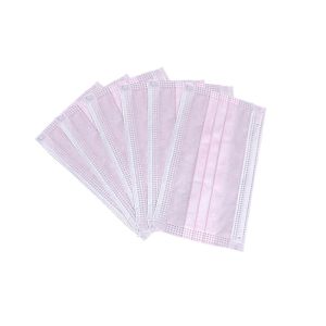 Non Irritating Non Woven Face Mask High Bacterial Particle Filtration
