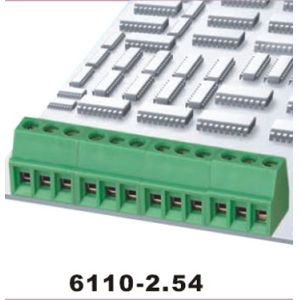China Brase Terminal Block Connector PA66 PCB Terminal Block on sale