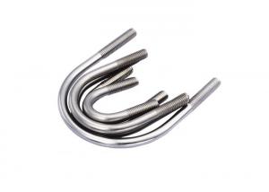 Buy cheap IATF16949 Approval Stainless Steel Rod Ends U Bolt Clamp Pipe Customized Sizes product