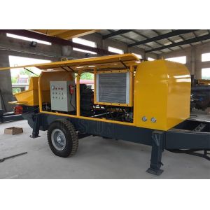 Mini Hydraulic Trailer Concrete Pump Centrifugal High Pressure Cement Pump