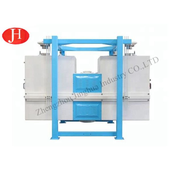 High Efficiency Corn Starch Sifter Machine Large Screen Area Stainless Steel 8 T/H