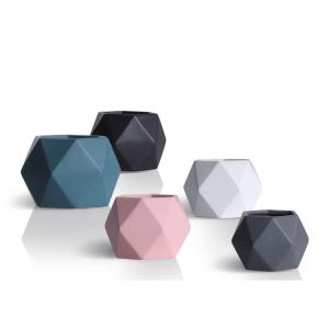 Buy cheap 12*16.5cm Octagonal Bulk Painted Miniature Ceramic Flower Pots product