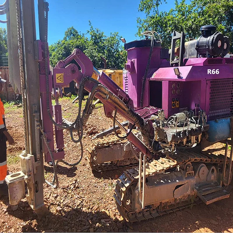 Surface Drilling Rig Hydraulic DTH Drilling Machine High Efficiency Portable DTH Hammer Drilling Rig