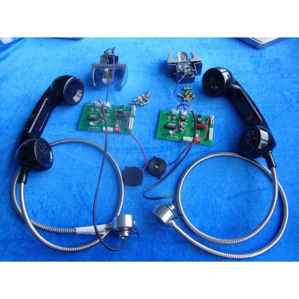 Sliver Alloy weather proof phones Sets With Numeric Keypad for kiosk