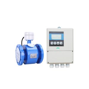 F46 PTFE Digital Electromagnetic Flow Meter For Industry Sewage