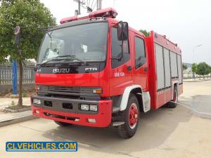 Buy cheap ISUZU FTR 205hp Emergency Rescue Truck 3000L Water Tank Capacity product