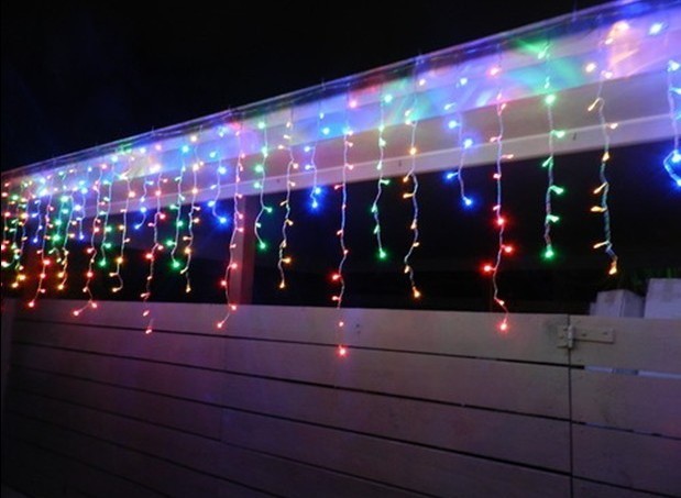 christmas led lights icicle