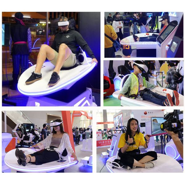 Slide Game Virtual Reality Skateboard Simulator 4d 8d 9d Arcade Machine