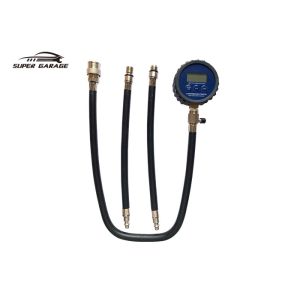 Compression Tester Adapter Kit 0-300psi With Digital Gauge