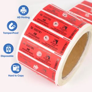 Buy cheap Permanent Tamper Detection Labels Magnetic Impact Shows Irreversible Change product