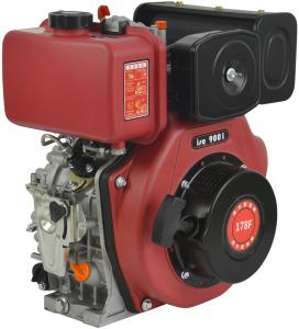 Buy cheap Single Cylinder 5hp Air Cooled Diesel Engine GET173F GET178F GET186FA product