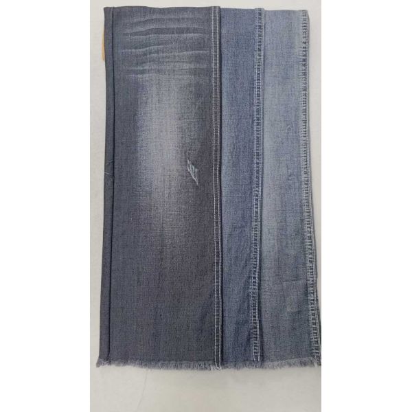Light weight 6.8oz BLUE GRAY with full width 69/71" No Stretch Denim fabric JSD2035C for wholesale denim fabric