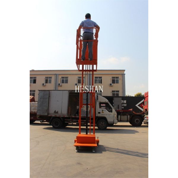 Cargo Semi Electric Order Picker 6.5M Low Level Order Picking Truck ROHS Certified