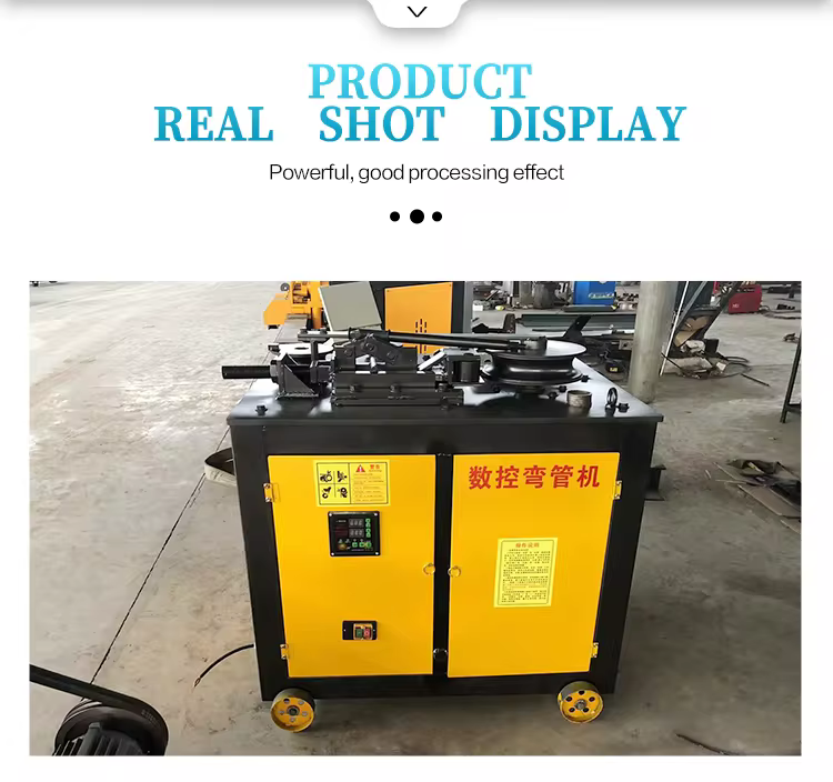 CNC Electric Square Tube Bender Hydraulic Fast Speed Pipe Roller Bender