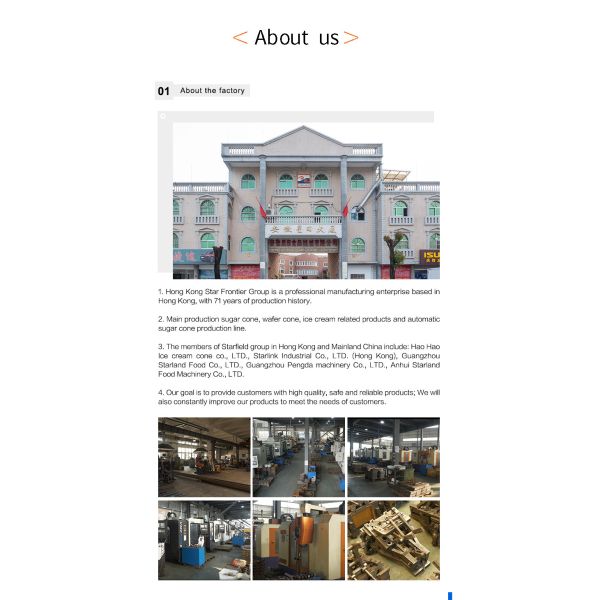 Sleek SS Cone Baking Machinery Automatic 220V 380V 1.5kw