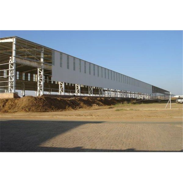 Anti Corrosion Metal Large Workshop Buildings Mordern High Durability Space Frame Steel Structure