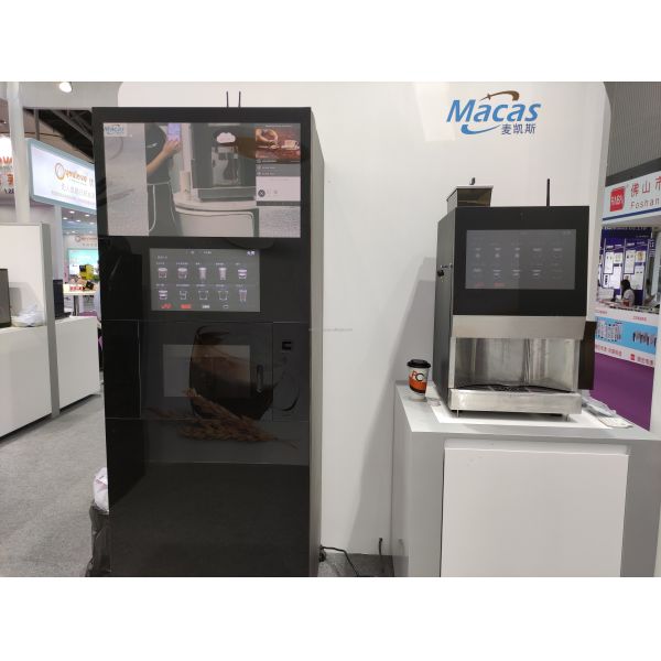 15.6" Touch Screen Automatic Drink Office Coffee Vending Machine CE