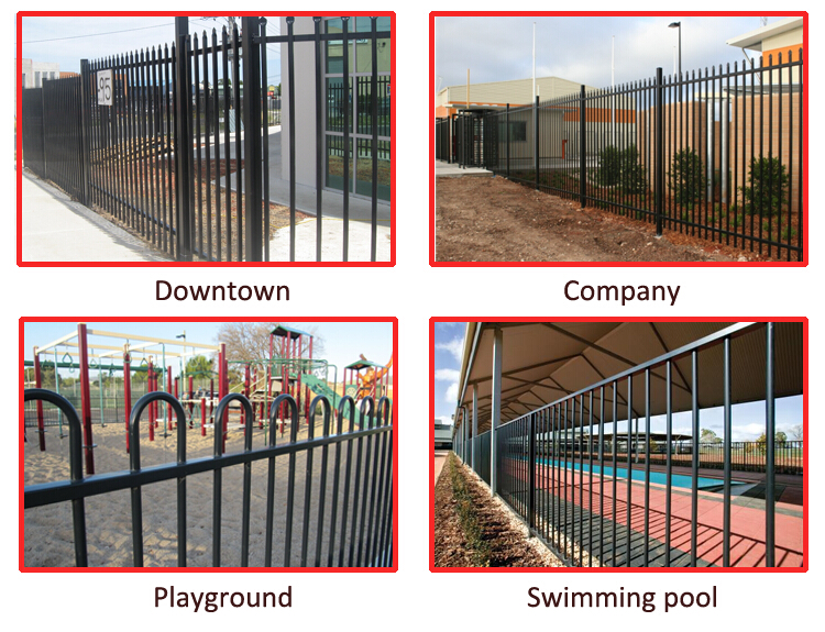 Black Spear Top Public Housing fence / Garrison Industrial Public Housing fence