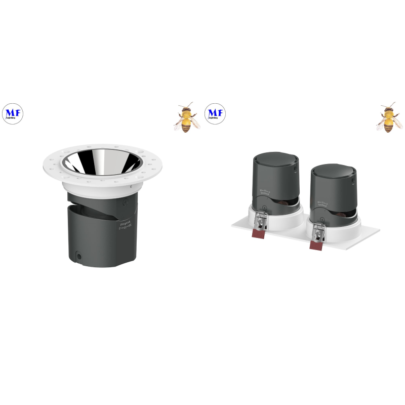 LED Down Light Led Recessed Down Light Led Downlight Ceiling Light 10W Round Type IP40 CCT3000K 4500K 6000K