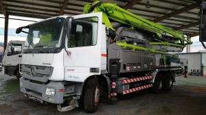 Buy cheap Refurbishing ZOOMLION 47M Concrete Pump Mercedez Benz Chassis product